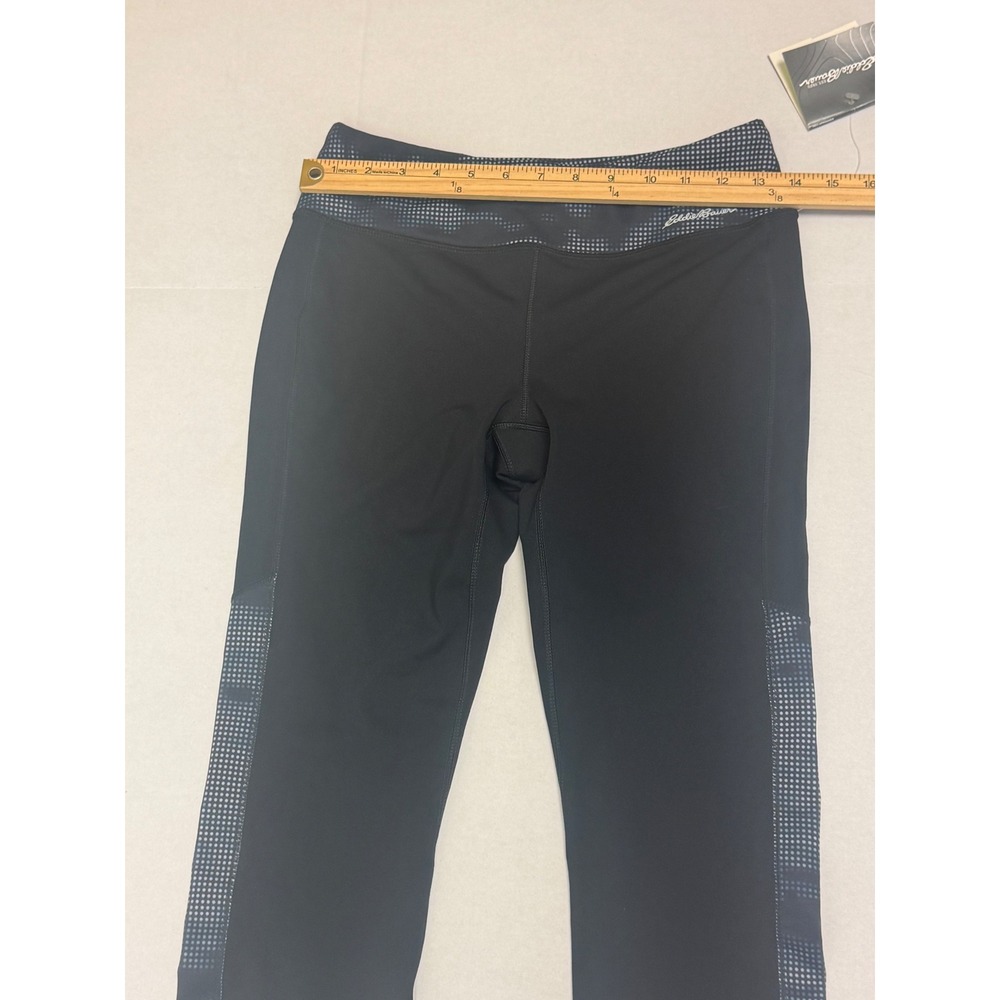 Eddie Bauer Capri Leggings Moisture Wicking Activewear Athleisure Black S‎ - Picture 4 of 9